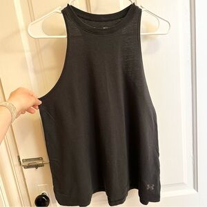 Size Small Black Racerback Under Armour Tank Top